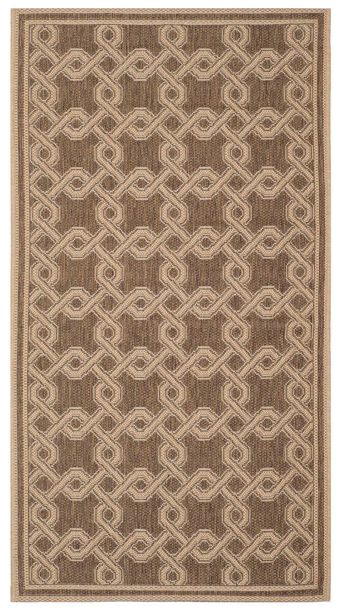 Safavieh Martha Stewart Msr4253-22 Brown / Creme Geometric Area Rug