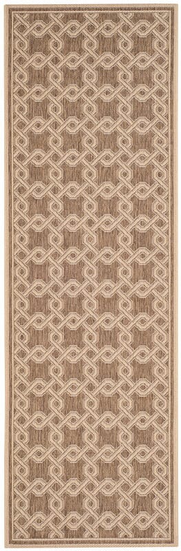 Safavieh Martha Stewart Msr4253-22 Brown / Creme Geometric Area Rug