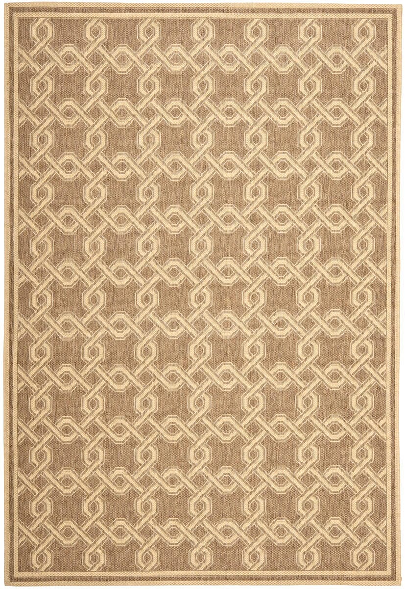 Safavieh Martha Stewart Msr4253-22 Brown / Creme Geometric Area Rug