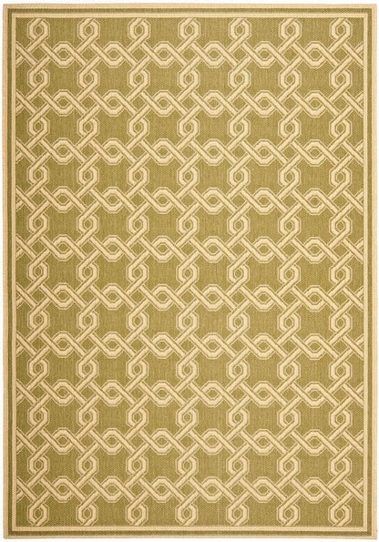 Safavieh Martha Stewart Msr4253-24 Green / Creme Damask Area Rug