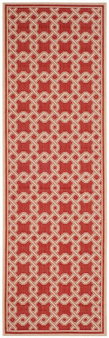 Safavieh Martha Stewart Msr4253-28 Red / Creme Rugs.