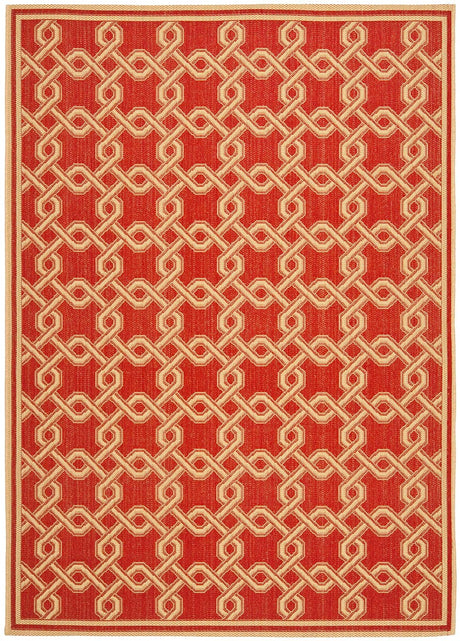 Safavieh Martha Stewart Msr4253-28 Red / Creme Rugs.