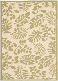 Safavieh Martha Stewart Msr4260-14 Creme / Brown Tropical Area Rug