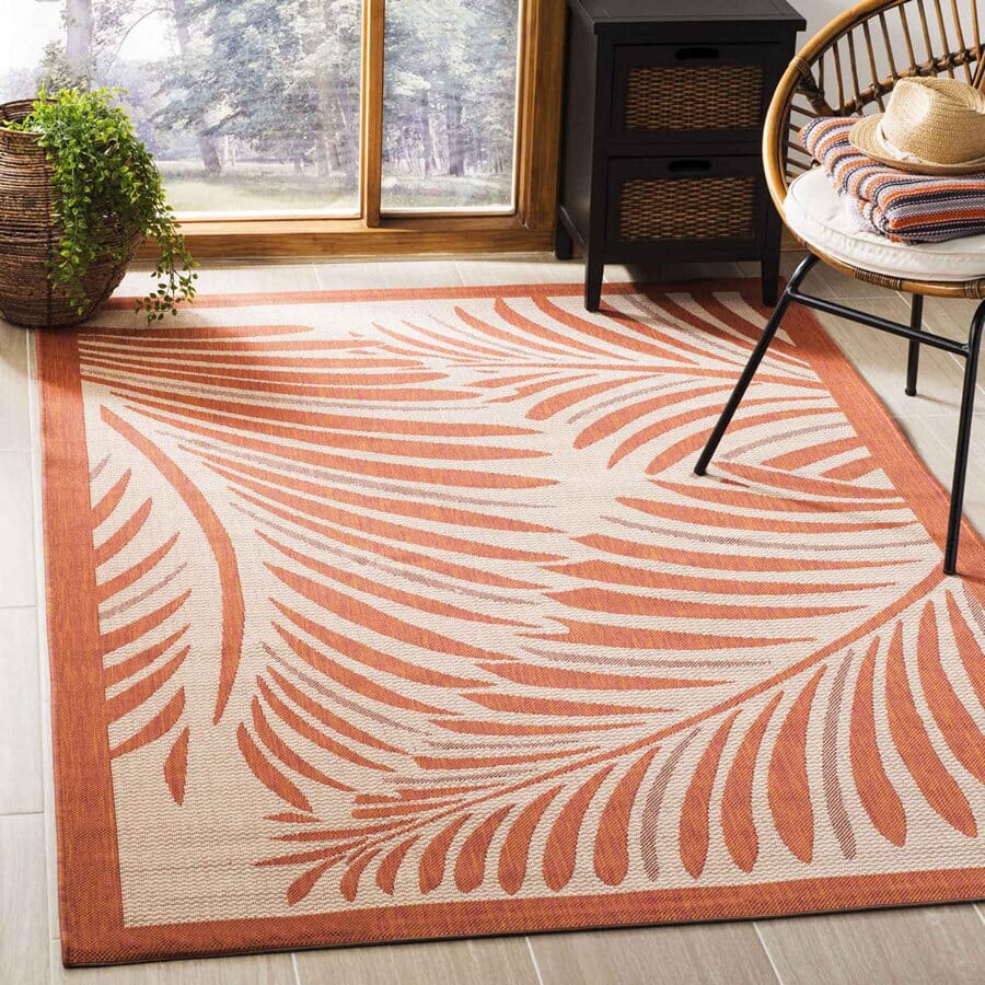 Safavieh Martha Stewart Msr4261-231 Beige / Terracotta Rugs.