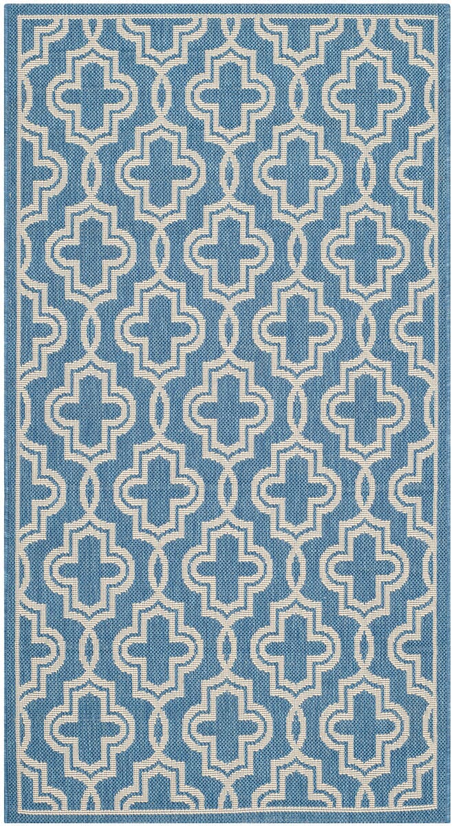 Safavieh Martha Stewart Msr4274-243 Blue / Beige Geometric Area Rug