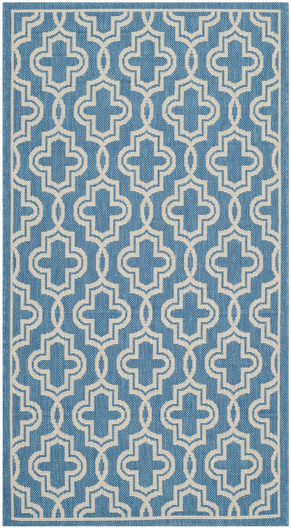 Safavieh Martha Stewart Msr4274-243 Blue / Beige Geometric Area Rug