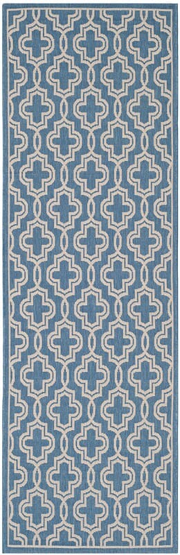 Safavieh Martha Stewart Msr4274-243 Blue / Beige Geometric Area Rug