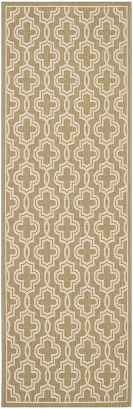 Safavieh Martha Stewart Msr4274-244 Green / Beige Rugs.