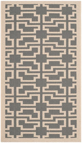 Safavieh Martha Stewart Msr4281-246 Anthracite / Beige Rugs.