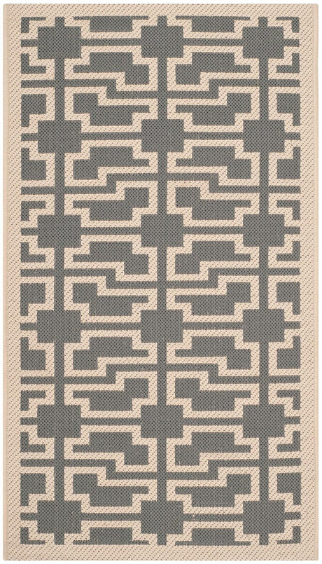 Safavieh Martha Stewart Msr4281-246 Anthracite / Beige Rugs.