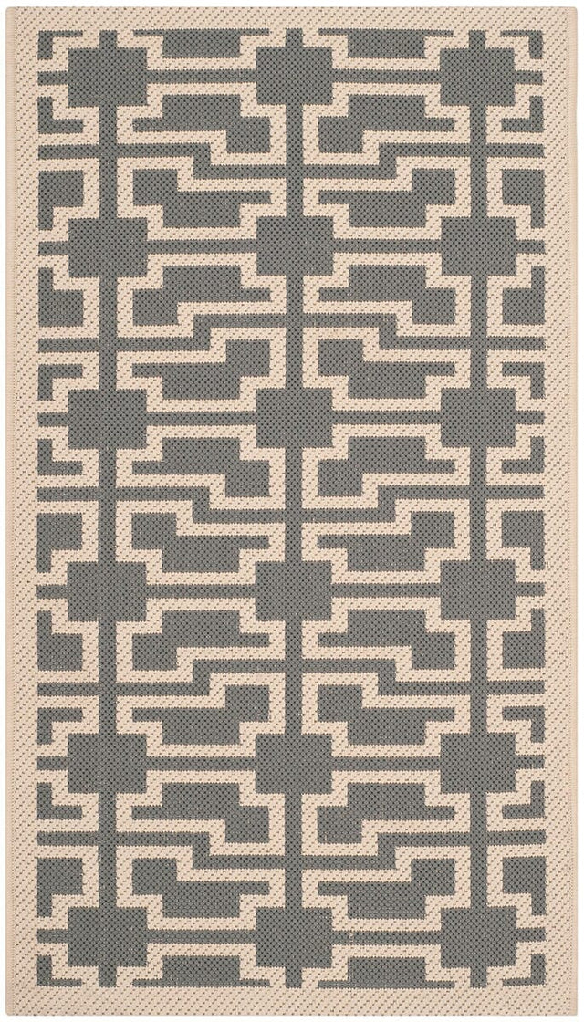 Safavieh Martha Stewart Msr4281-246 Anthracite / Beige Rugs.