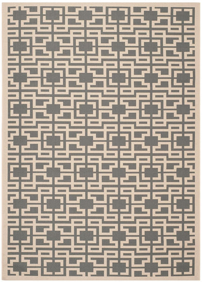 Safavieh Martha Stewart Msr4281-246 Anthracite / Beige Geometric Area Rug