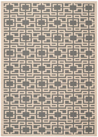 Safavieh Martha Stewart Msr4281-246 Anthracite / Beige Geometric Area Rug