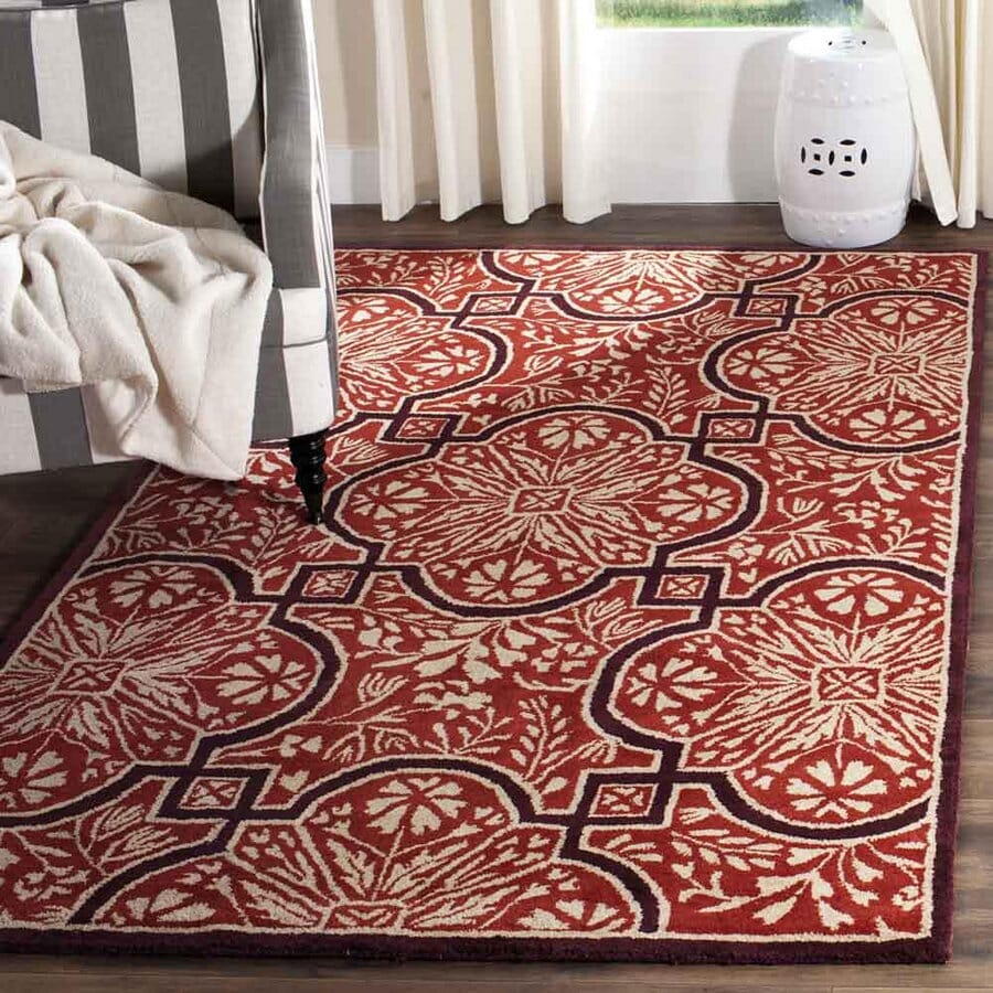 Safavieh Martha Stewart Msr4551A Vermillon Rugs.