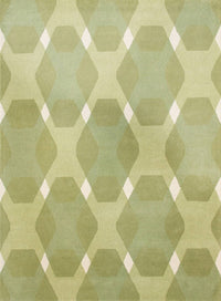 Safavieh Martha Stewart Msr4558B Green / Multi Damask Area Rug