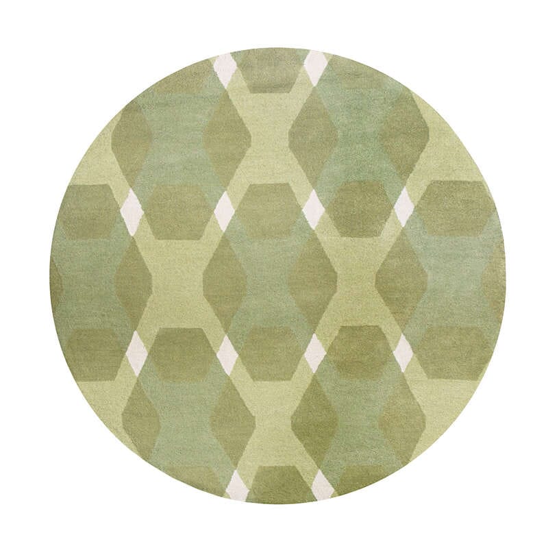 Safavieh Martha Stewart Msr4558B Green / Multi Rugs.