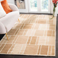 Safavieh Martha Stewart Msr4559A Camel / Ivory Geometric Area Rug