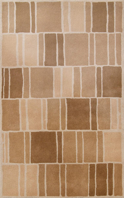 Safavieh Martha Stewart Msr4559A Camel / Ivory Geometric Area Rug