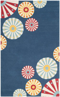 Safavieh Martha Stewart Msr4574C Azurite Kids Area Rug