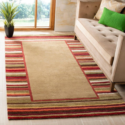 Safavieh Martha Stewart Msr4715B Lead Gray Bordered Area Rug