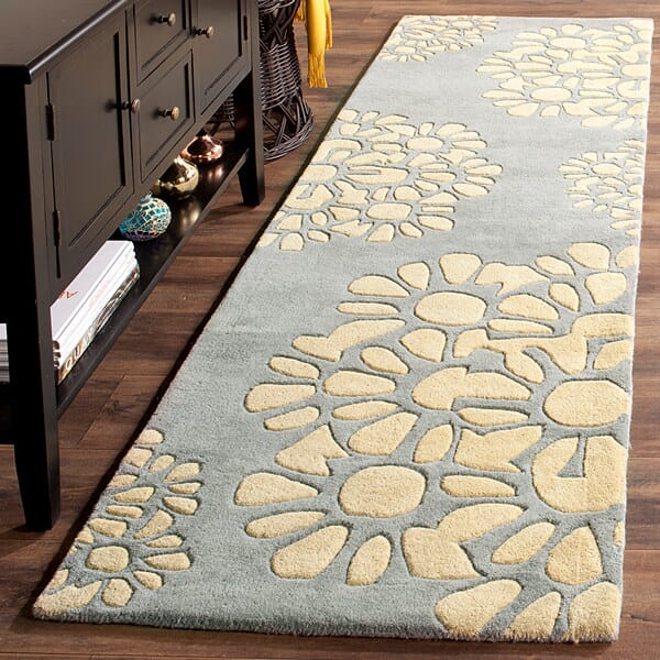 Safavieh Martha Stewart Msr4730B Cement Floral / Country Area Rug