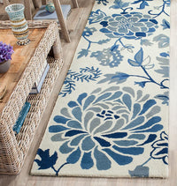 Safavieh Martha Stewart Msr4732A Azurite Floral / Country Area Rug