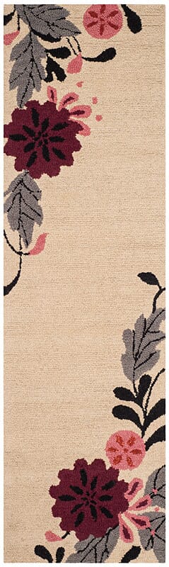 Safavieh Martha Stewart Msr4871A Ivory Floral / Country Area Rug