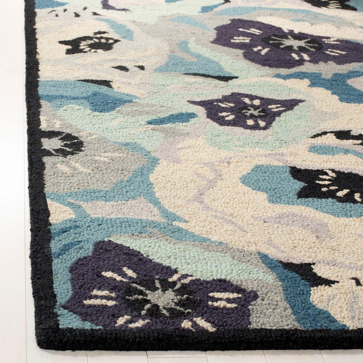 Safavieh Martha Stewart Msr4872B Blue Floral / Country Area Rug