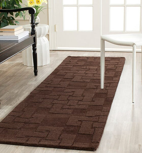 Safavieh Martha Stewart Msr4950F Chocolate Truff Damask Area Rug