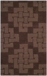 Safavieh Martha Stewart Msr4950F Chocolate Truff Damask Area Rug