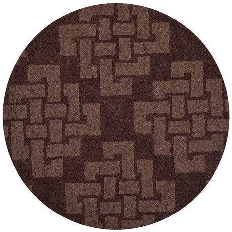 Safavieh Martha Stewart Msr4950F Chocolate Truff Damask Area Rug