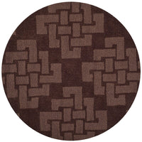 Safavieh Martha Stewart Msr4950F Chocolate Truff Damask Area Rug