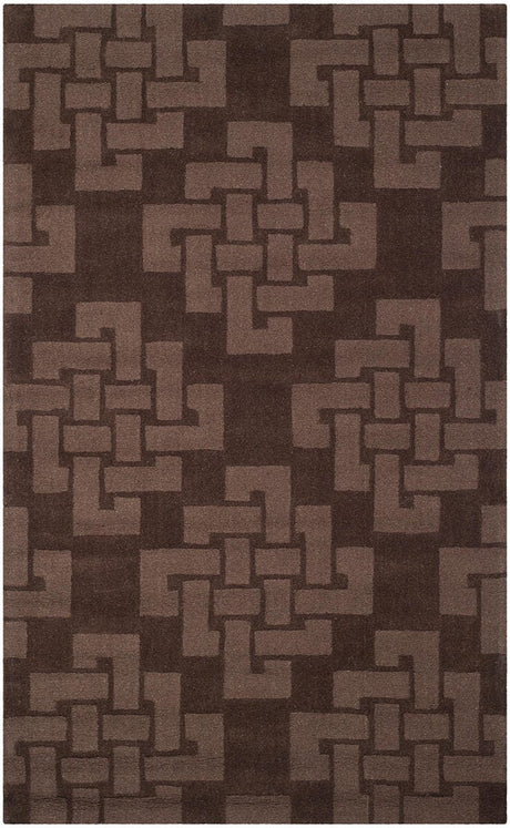 Safavieh Martha Stewart Msr4950F Chocolate Truff Damask Area Rug