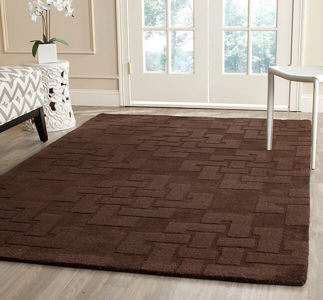 Safavieh Martha Stewart Msr4950F Chocolate Truff Damask Area Rug