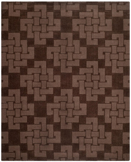 Safavieh Martha Stewart Msr4950F Chocolate Truff Damask Area Rug