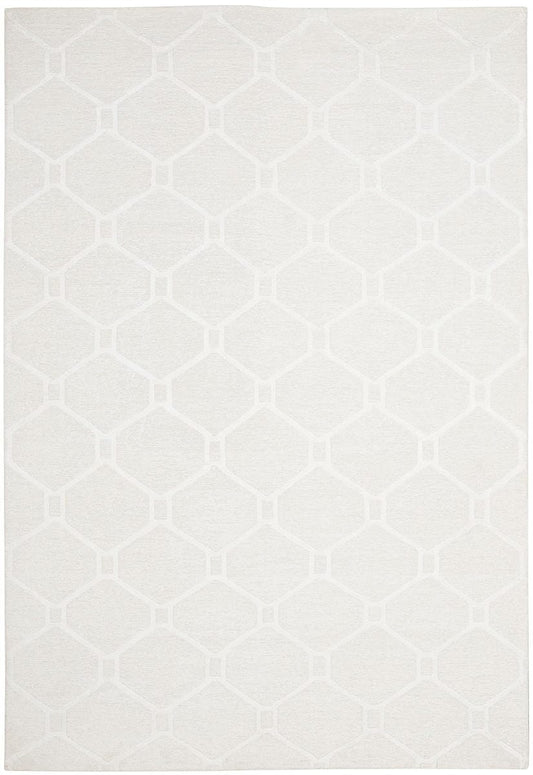 Safavieh Martha Stewart Msr5753A Glass Of Milk White Geometric Area Rug