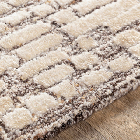 Surya Montclair Mtc-2304 Dark Brown, Ivory, Beige, Khaki Rugs.