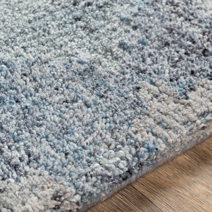 Surya Montclair Mtc-2306 Aqua, Taupe, Silver Gray, Medium Gray Area Rug