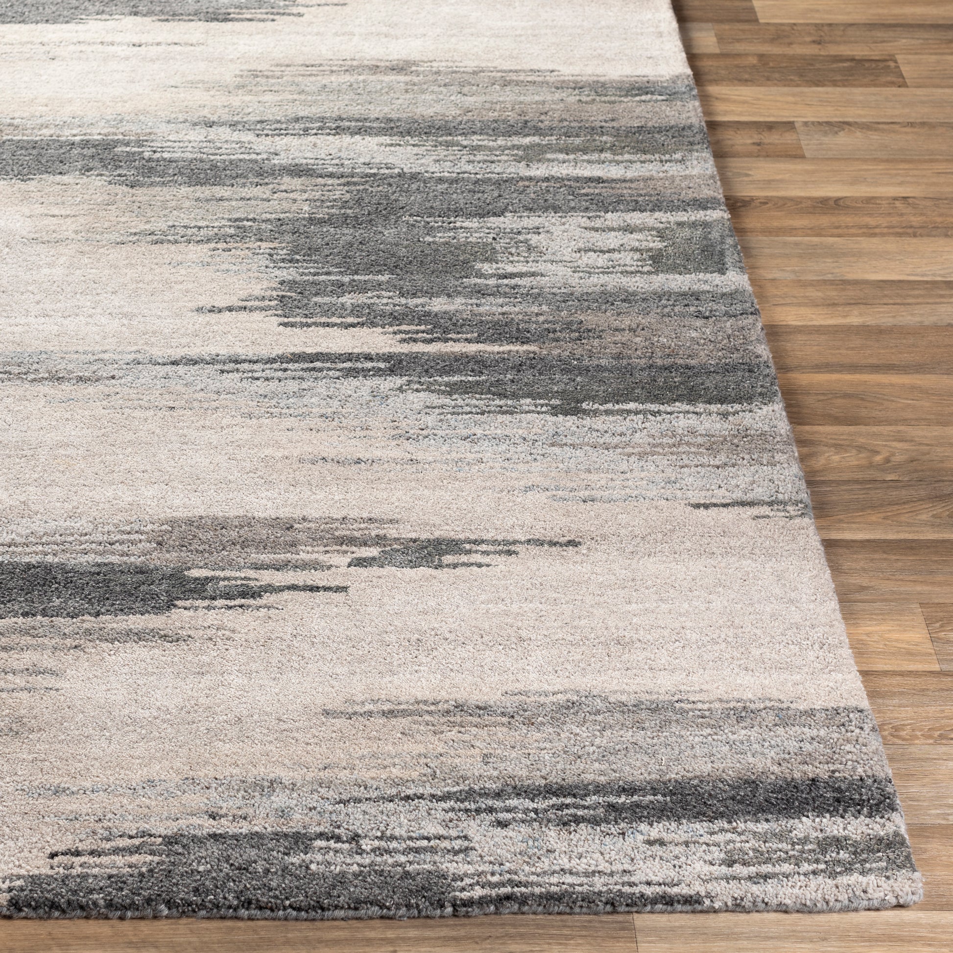 Surya Montclair Mtc-2308 Charcoal, Ivory, Taupe, Camel Area Rug