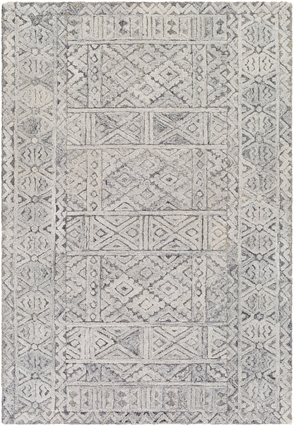 Surya Montclair Mtc-2310 Light Gray, Medium Gray, Beige, Black Area Rug