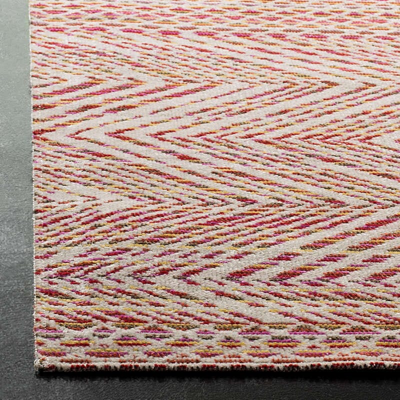 Safavieh Montage Mtg181P Pink / Multi Geometric Area Rug