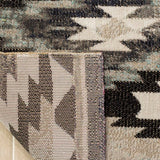 Safavieh Montage Mtg216H Grey / Black Rugs.