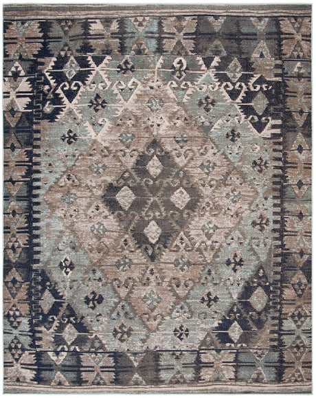 Safavieh Montage Mtg236K Blue / Grey Rugs.