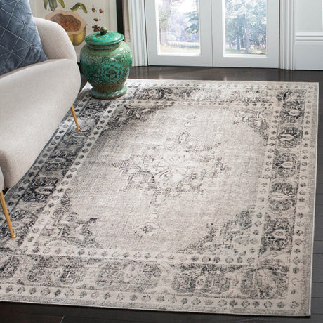 Safavieh Montage Mtg308G Grey / Ivory Rugs.