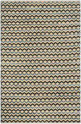 Safavieh Montauk Mtk120D Gold / Blue / Black Rugs.