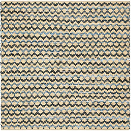 Safavieh Montauk Mtk120D Gold / Blue / Black Rugs.