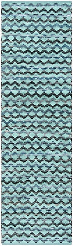 Safavieh Montauk Mtk120K Turquoise / Blue / Black Rugs.