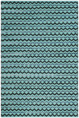 Safavieh Montauk Mtk120K Turquoise / Blue / Black Rugs.