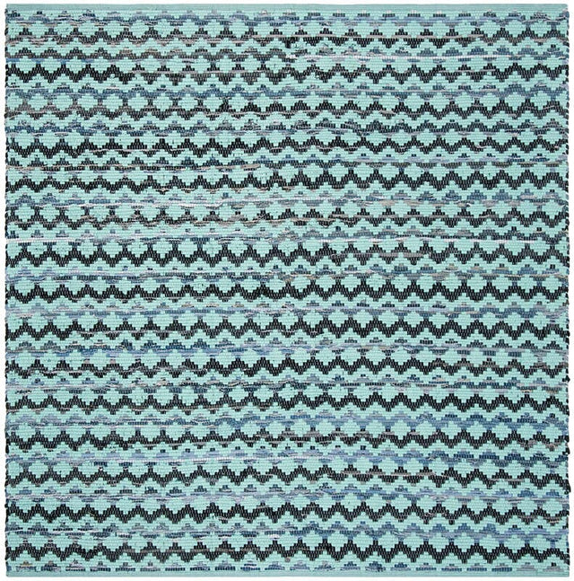 Safavieh Montauk Mtk120K Turquoise / Blue / Black Rugs.