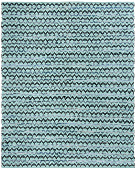 Safavieh Montauk Mtk120K Turquoise / Blue / Black Rugs.